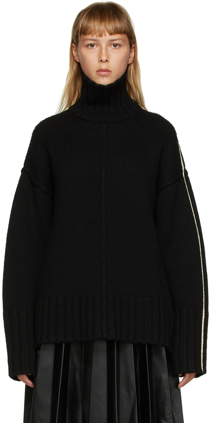 PETER DO DOO TATTOO SWEATER TURTNECK KNIT BROWN PD-FW21-777