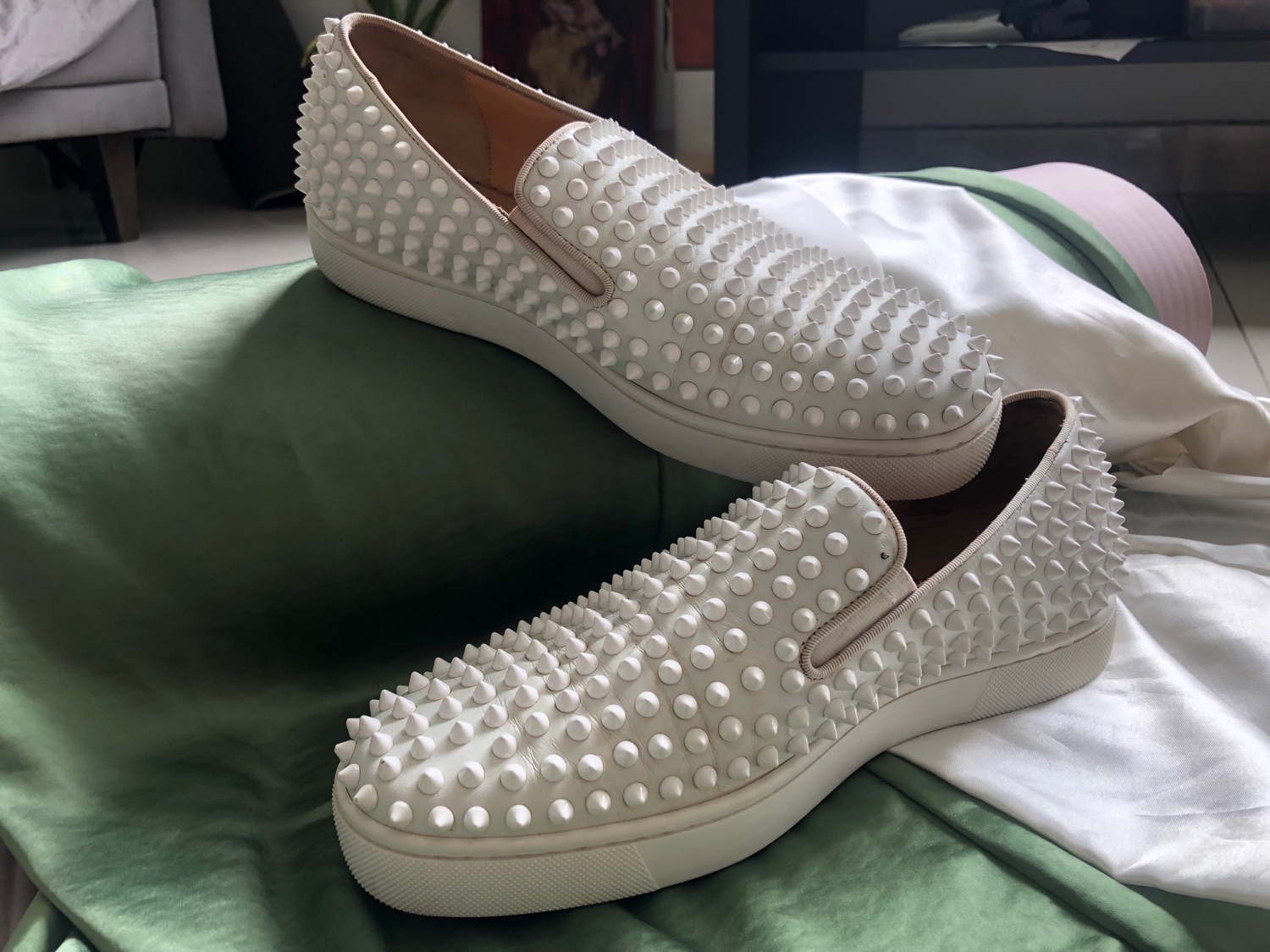 Christian Louboutin Roller Boat Sneakers RE.LOVED Sustainable Fashion Buy Sell Relove your dressing