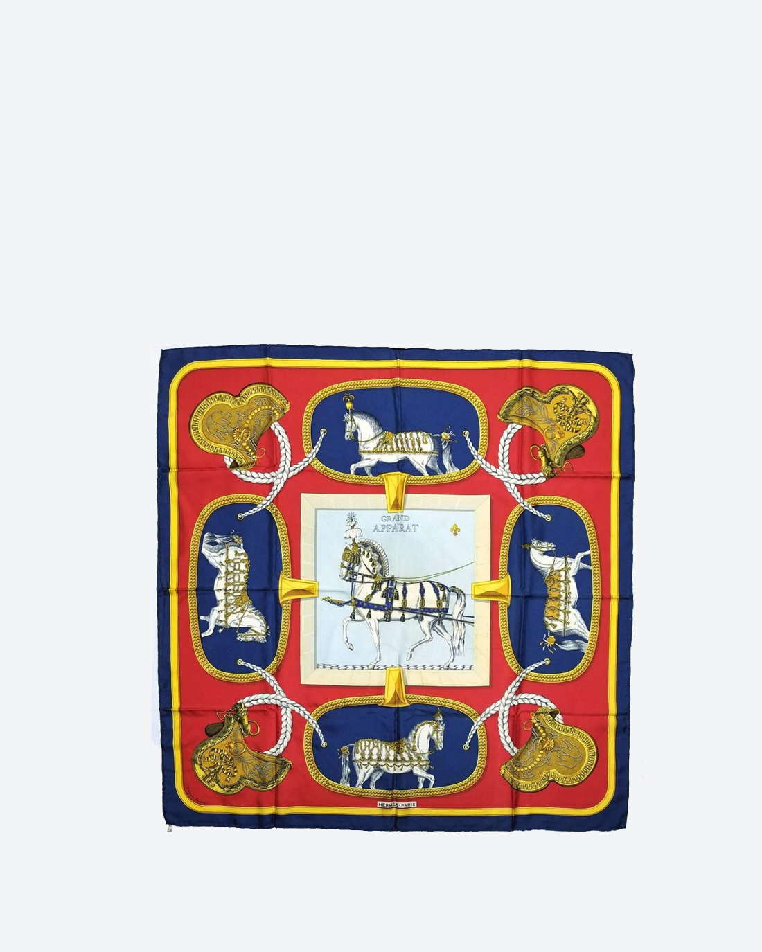 Hermès Carré Grand Apparat silk scarf
