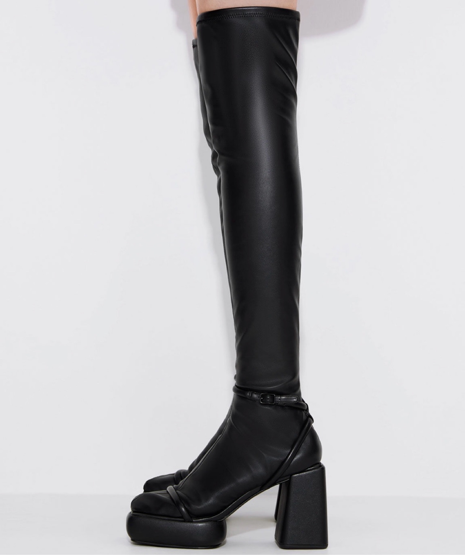 Charles & Keith Lucile Thigh-High Boots - RE.LOVED