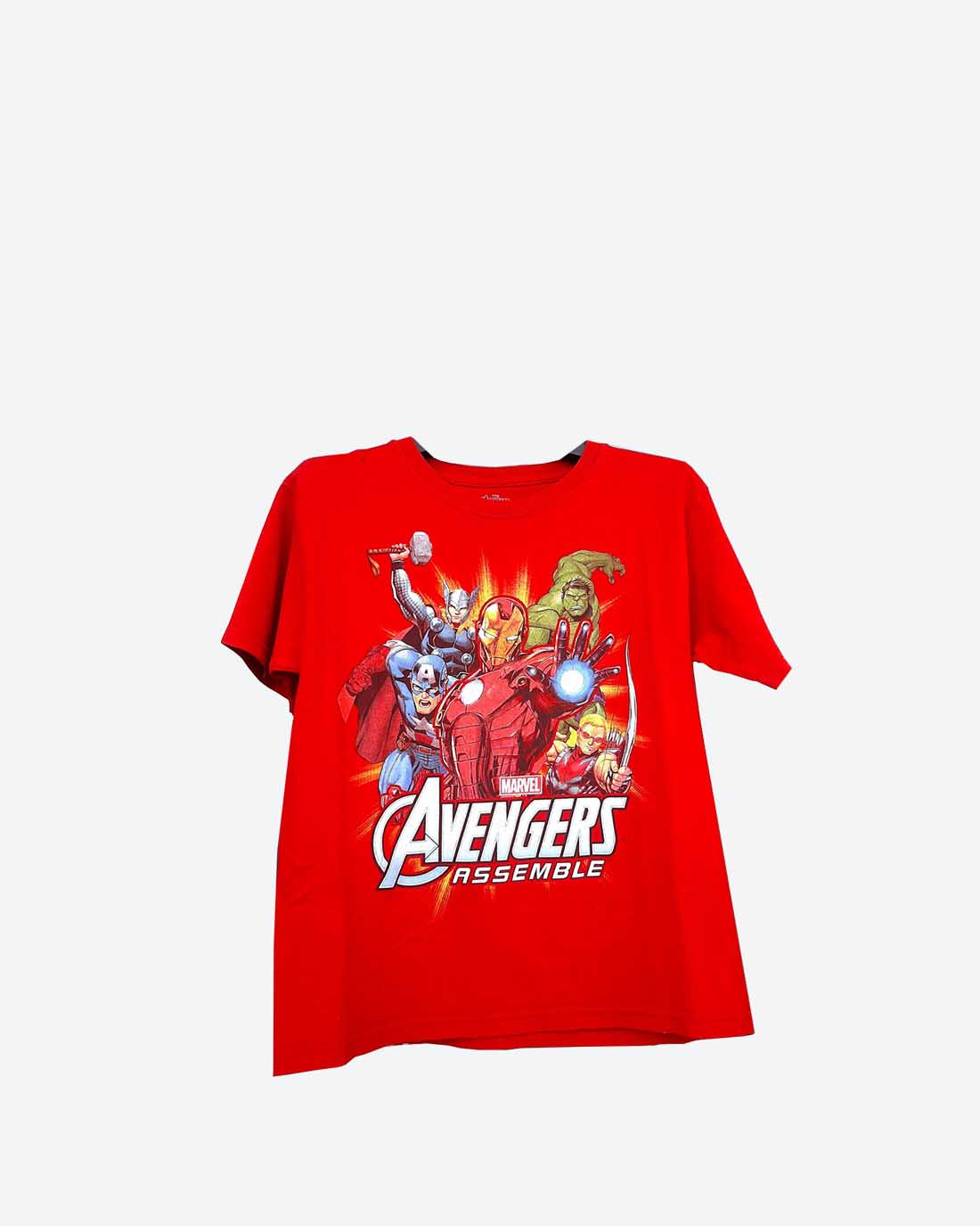 Avengers Marvel Red Tshirt