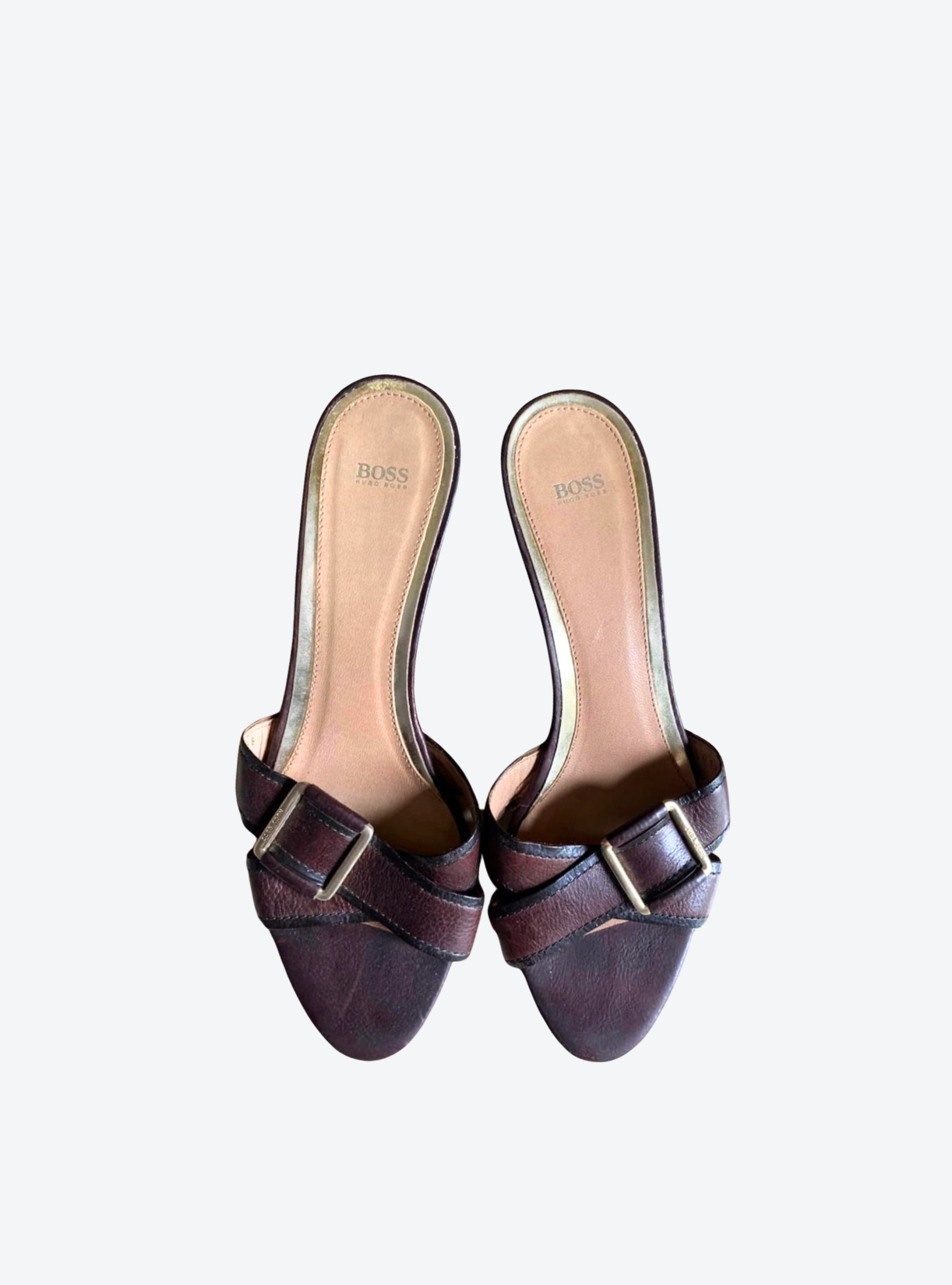 BOSS Brown Sandals 38