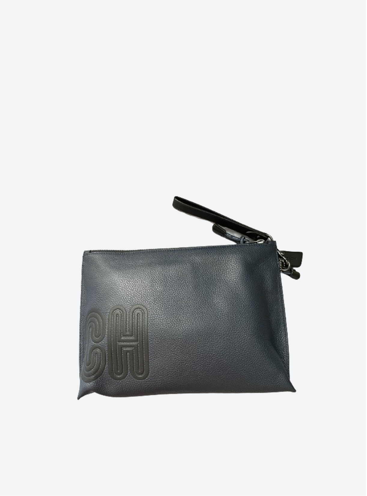 Sporty Carry All Pouch With Reflective Coach Patch