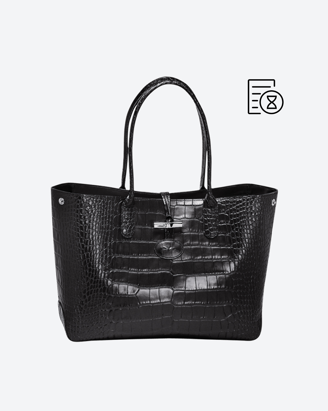 Longchamp croco best sale