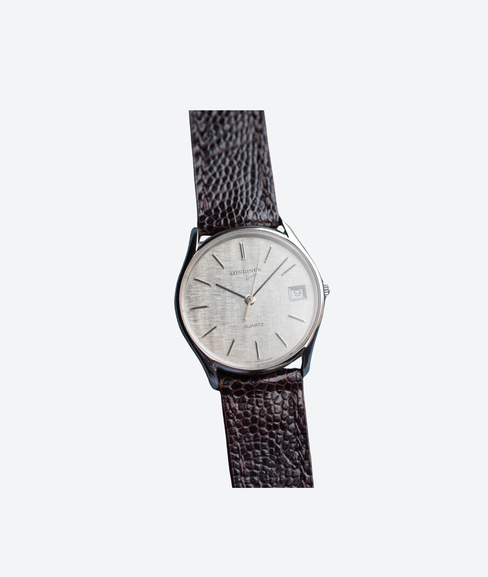 Longines 6029 Quartz Black Watch