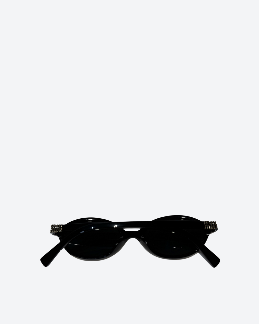 Miu Miu Oval Black Sunglasses