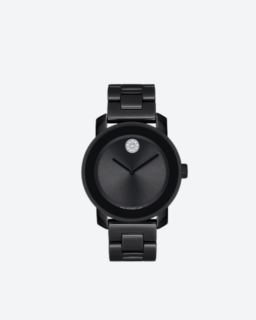 movado Bold Black Watch