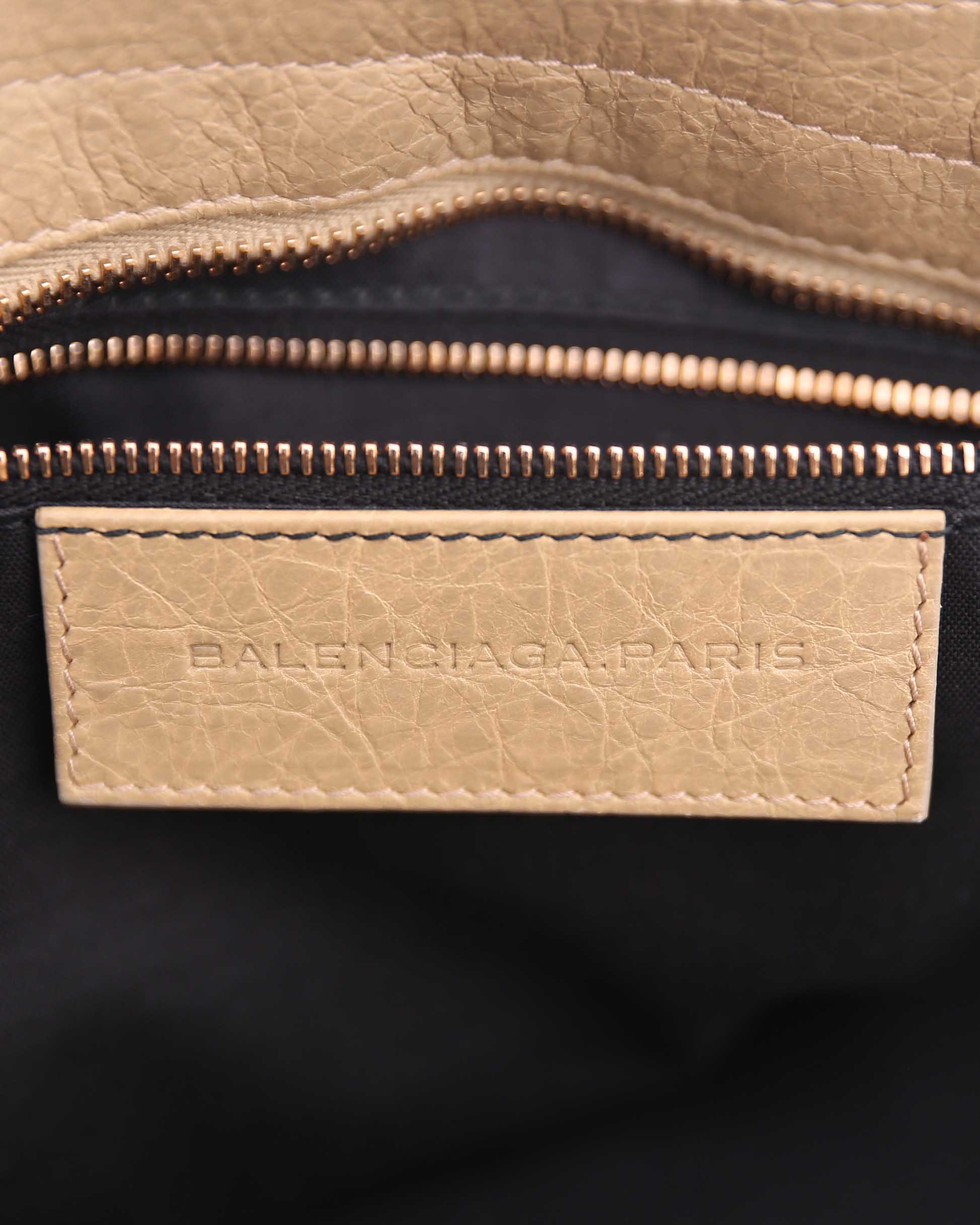 Balenciaga City medium handbag in beige leather - RE.LOVED Balenciaga City medium handbag in beige leather - RE.LOVED