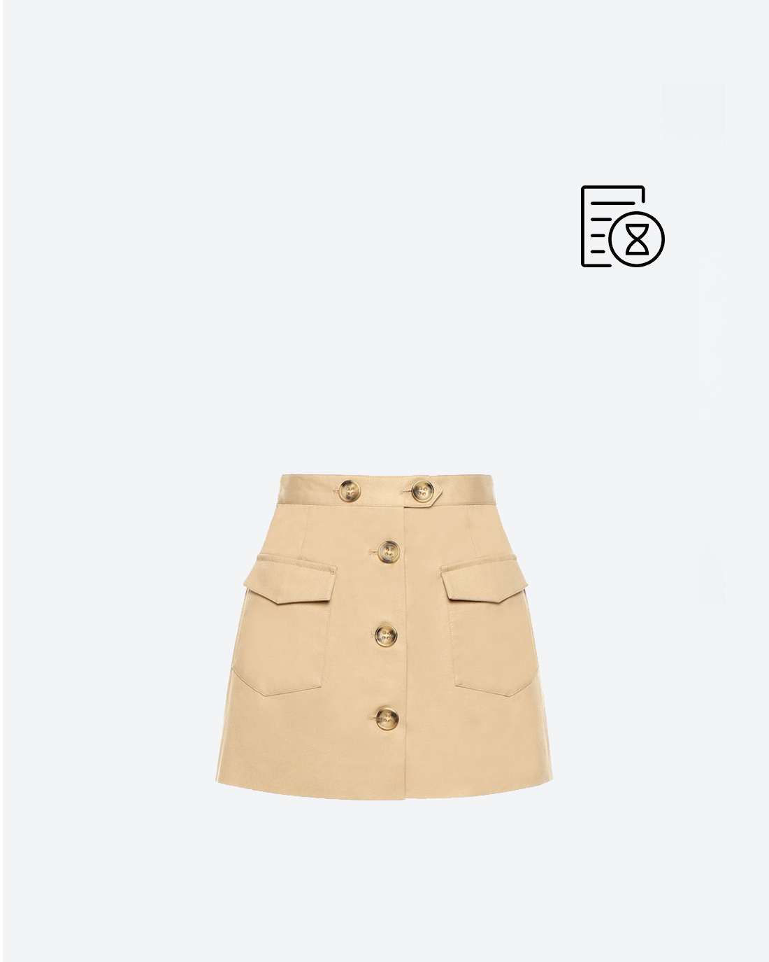 Red Valentino Safari-Inspired Shorts beige Short 36